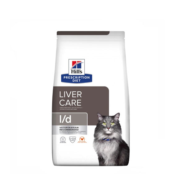 غذای خشک گربه مراقبت از کبد هیلز Hill’s Liver Care Id-فراپت