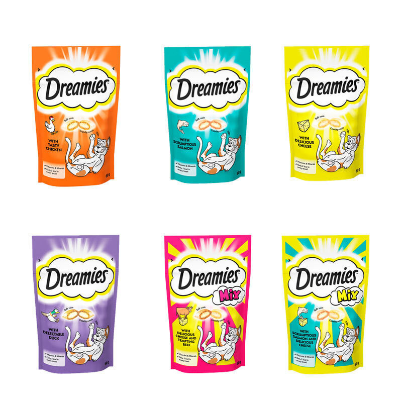 بسته تشویقی گربه دریمیز Dreamies Pack مجموعه 6 عددی